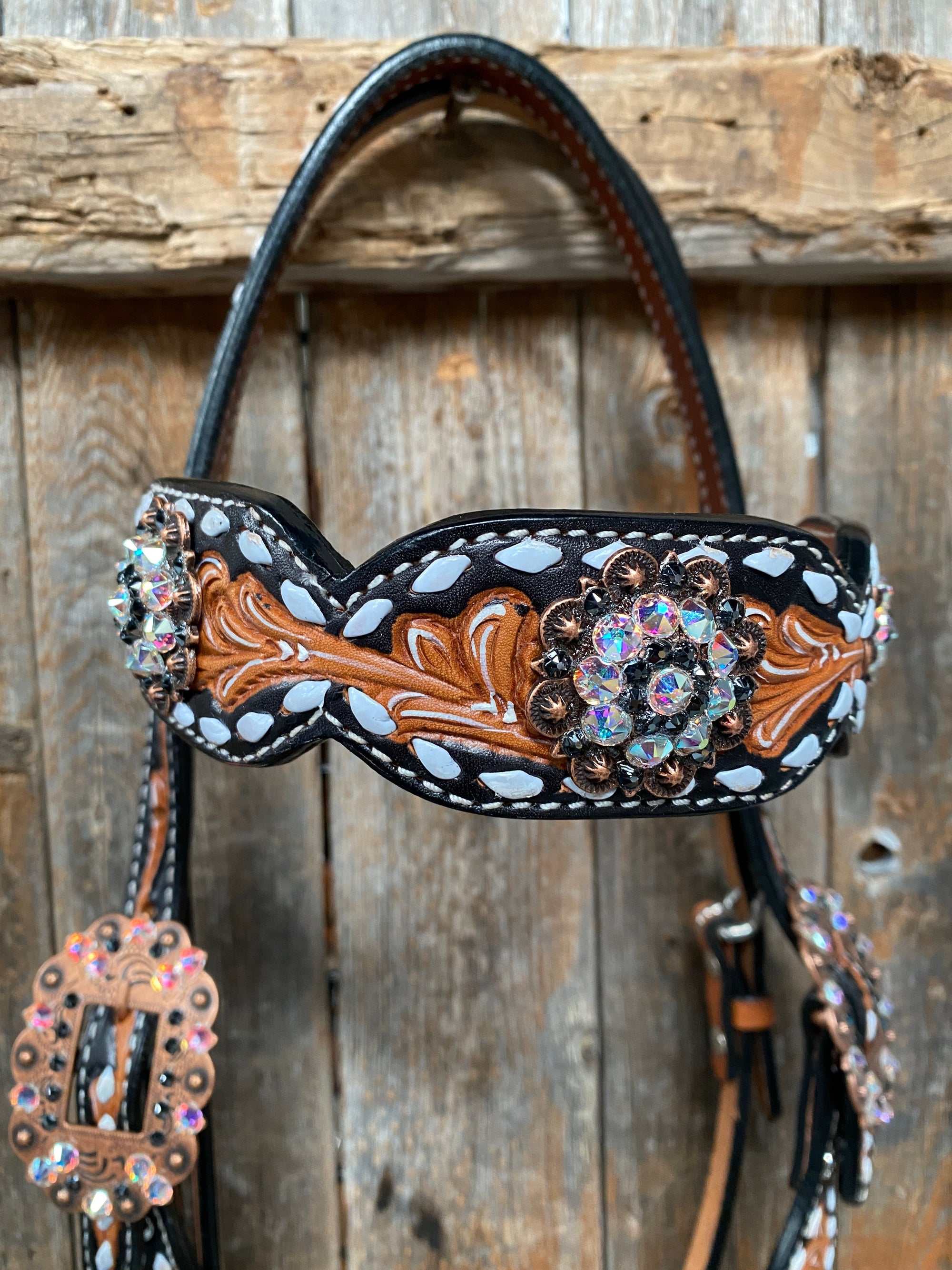 Browband/One Ear &amp; Breastcollar Set 
