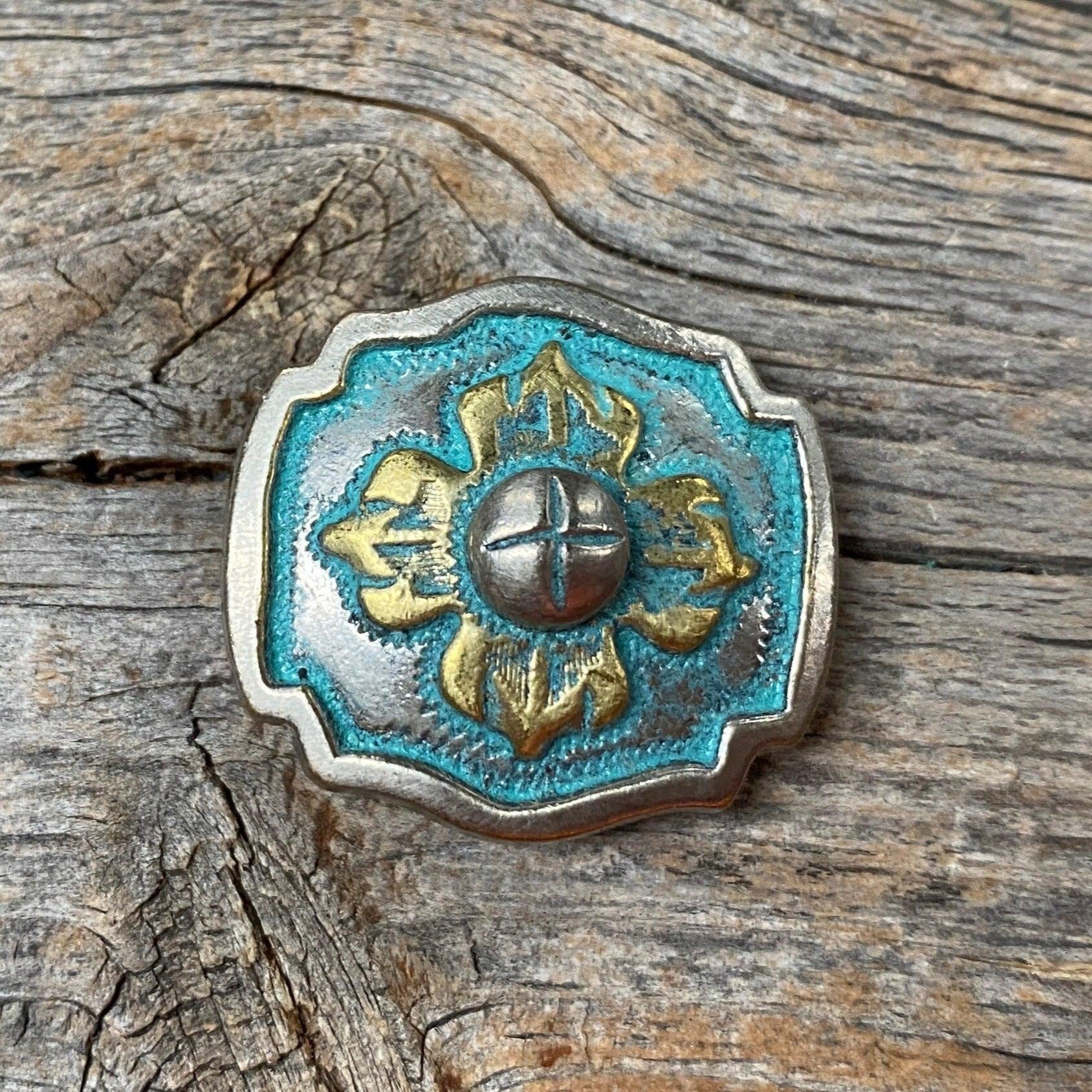 A Touch of Turquoise Concho 1.5" W109L