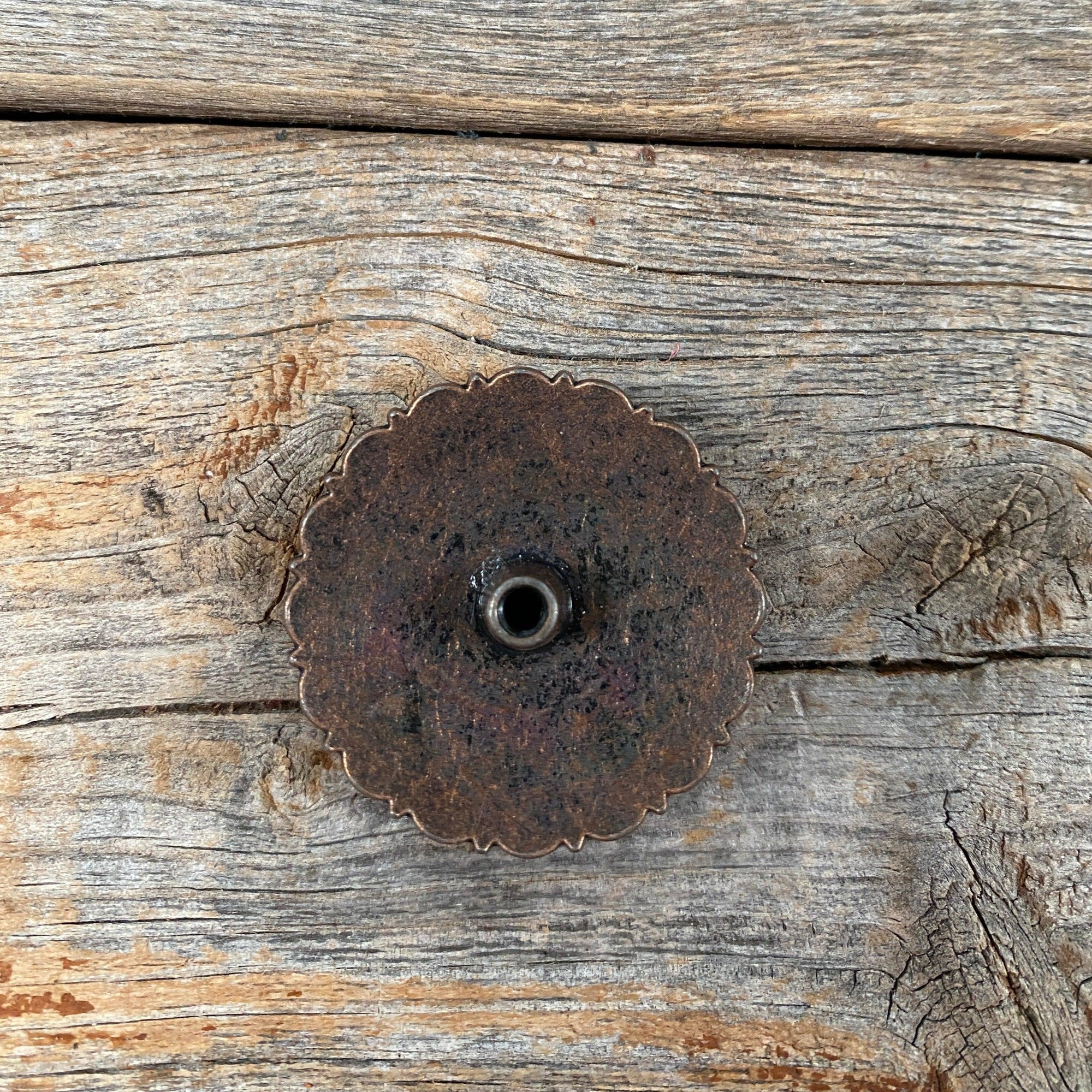 Copper Round Concho 1.5" W101L