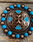 Copper Turquoise Concho Berry Jacket 