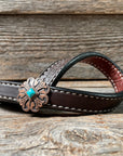Western Dark Oil Rustic Tie Down Keepers