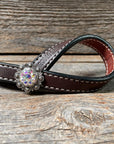 Crystal Dark Oil Rustic Tie Down Keepers