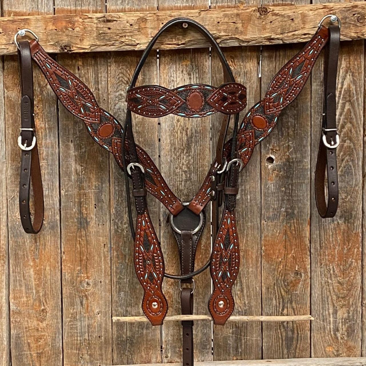 Hand Painted Two Tone Tack Sets