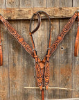 Two Tone Zebra Striped Tack Sets