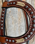 Rawhide One Ear/ Breastcollar Tack Set