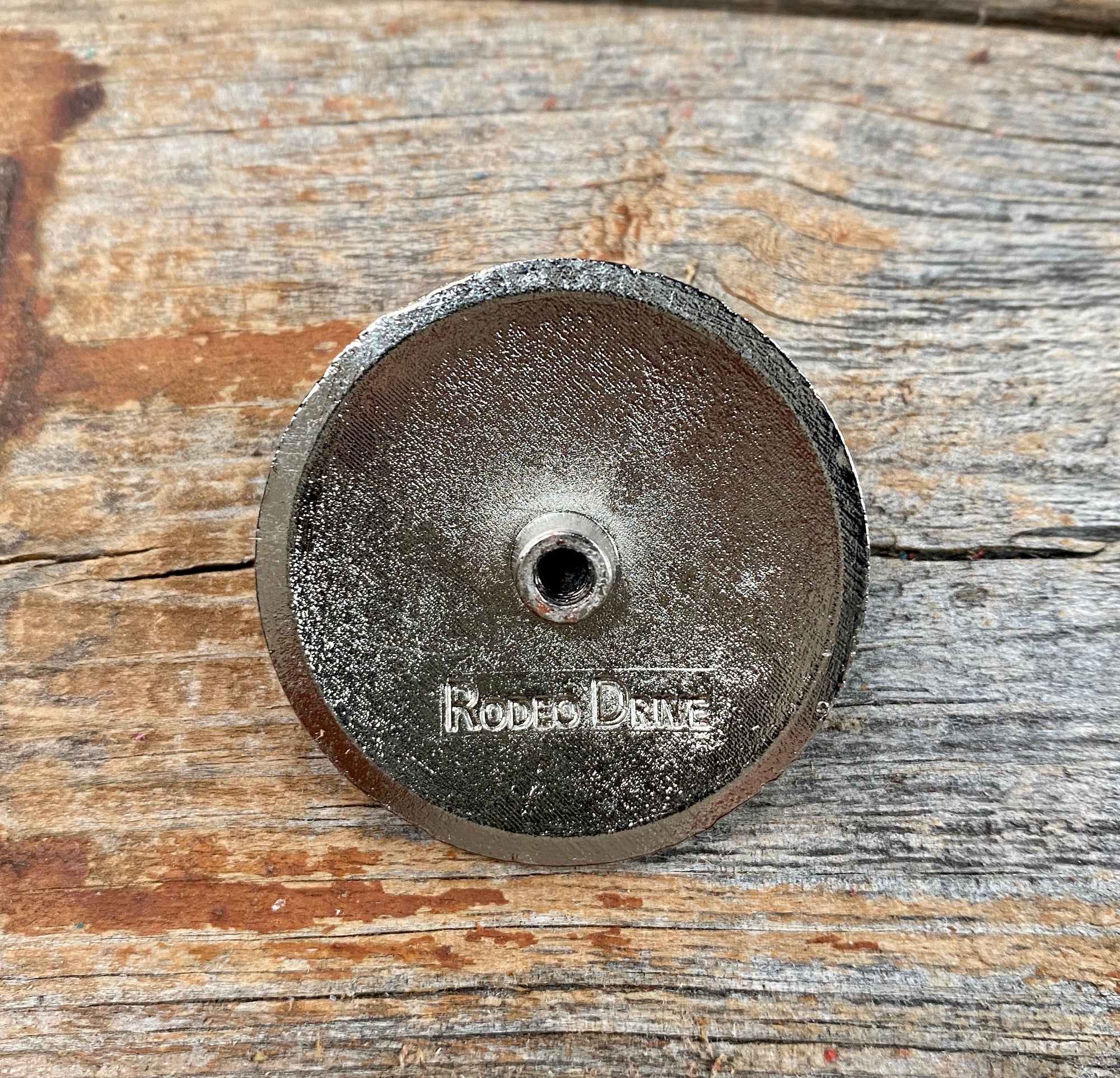 Copper Turquoise SunflowerConcho 1" W188S