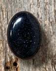 1" Oval Cabochon Stone Concho - Turquoise, Fuchsia, Rust, Blue, Sage, Lapis, White, Green