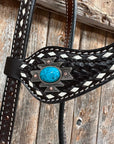 Buckstitch Southwest Turquoise Headstall / Bridle 