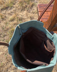 Teal Western Purse/Handbag with Small Clutch 