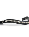 Brixton Non-Patent Black Leather Double Bridle