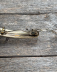 Gold Tone Fashion Turquoise Western Hair Barrette
