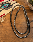 Silver Fashion Navajo Pearl Necklace