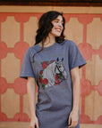 Camarillo White Horses Dress