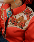 Dale Evans Button Up