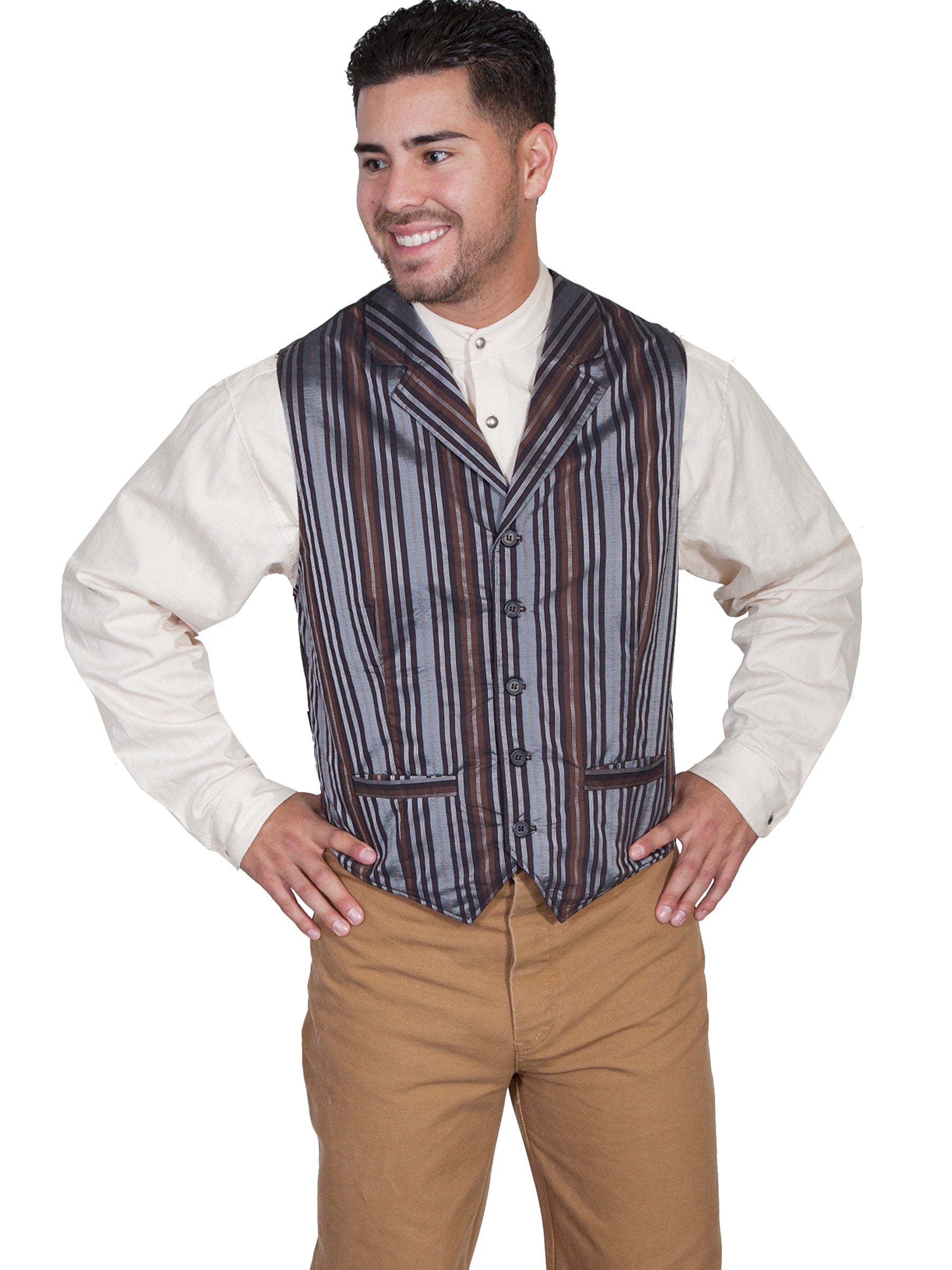 Stripe Vest