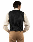 Gold Paisley Vest (Plus)