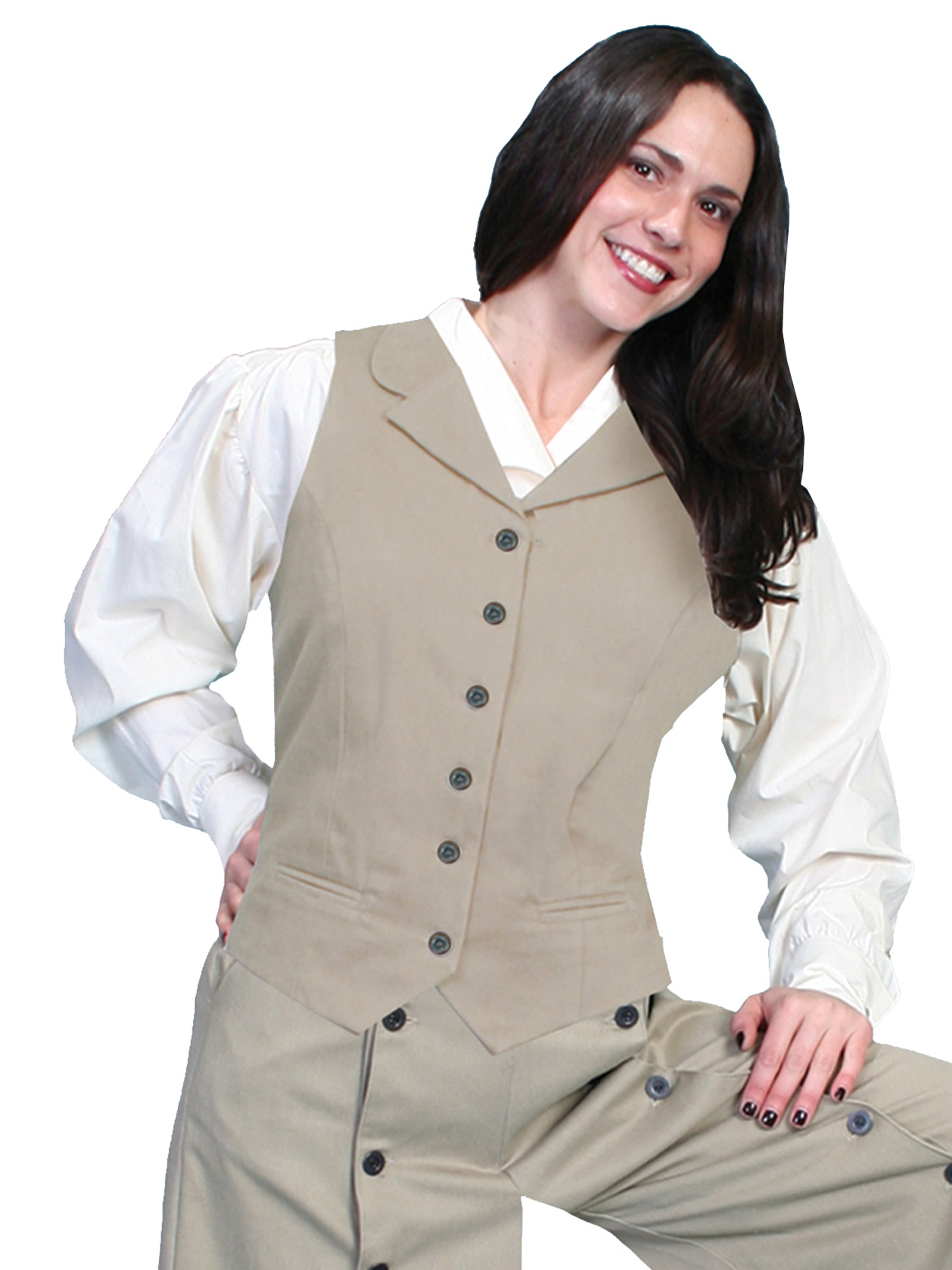 Brushed Twill Vest