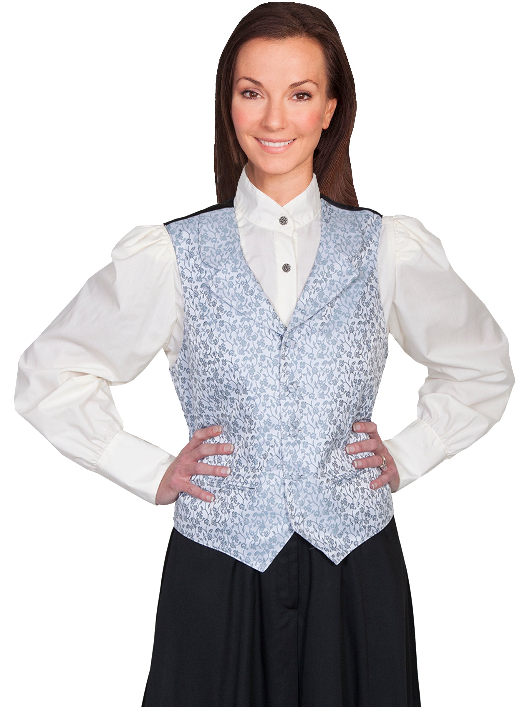 Floral Vine Vest