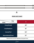 ExionPro Dotted Rubber Reins