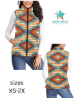 Baha Ranch Chama Valley Aztec Puffy Vest