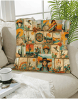 Colores de Mexico Pictures of the Southwest Pillow Case Made in USA