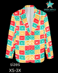 Colores De Mexico Picado Party Blazer