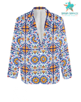 Baha Ranch Blues Talavera Women's Blazer