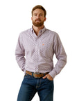 Mens Merrick Fitted LS-Lilac