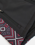 Women's Softshell Black Fleece-Lined Jacket