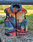 Baha Ranch Desert Canyon Women's Western Puffy Vest
