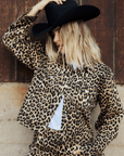 LEOPARD TWILL SHACKET