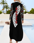 Baha Ranch Rodeo Vegas Women's Western Duster Dress
