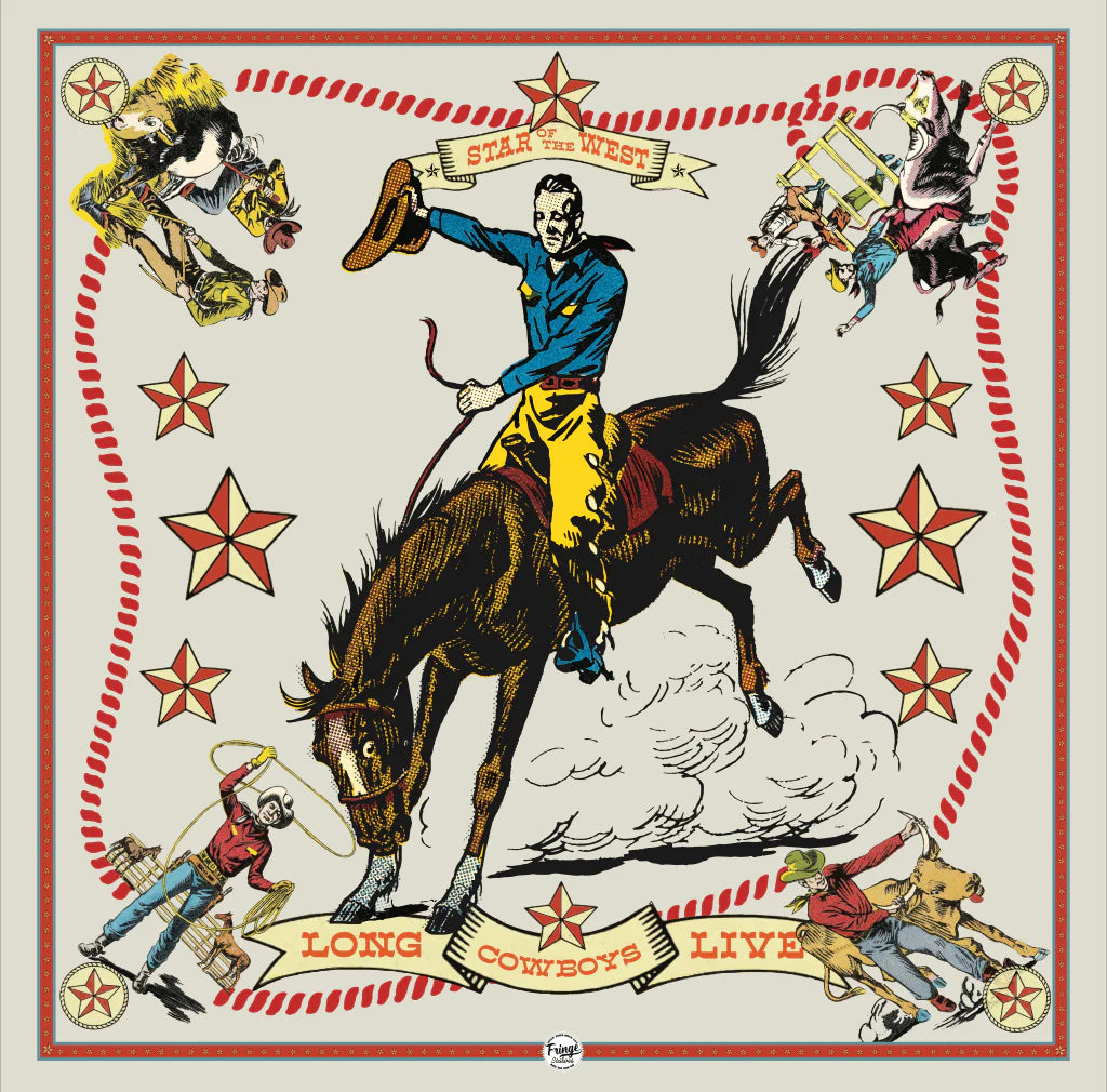 Star of the West Shorty Scarf - Bone