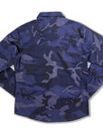 Waimea Overshirt Blue Camo