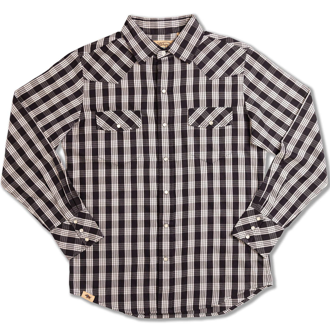 Durable Palaka Western Snap Shirt For Everyday Workwear Travel And Casual Comfort