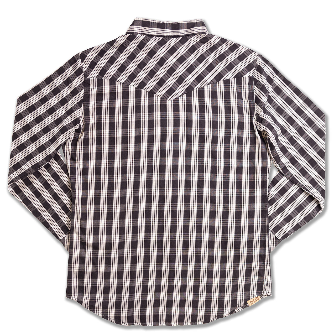 Durable Palaka Western Snap Shirt For Everyday Workwear Travel And Casual Comfort