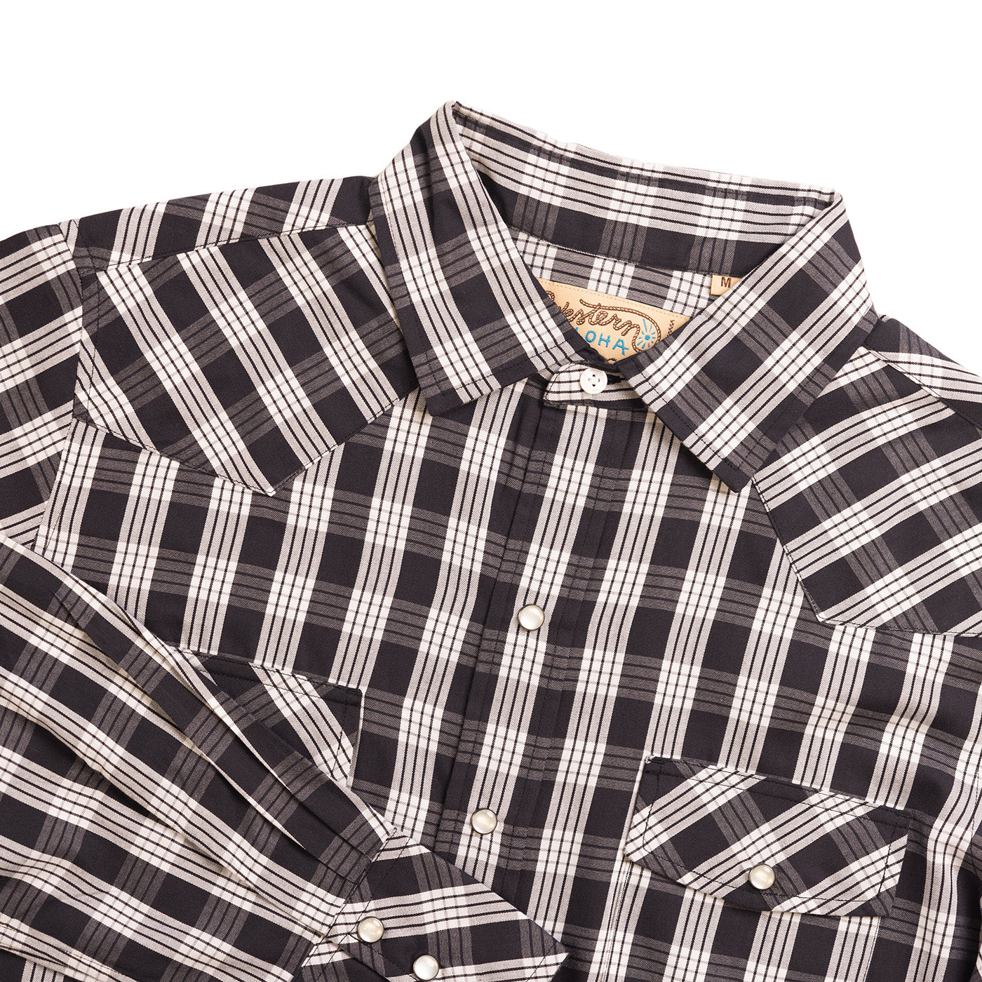 Durable Palaka Western Snap Shirt For Everyday Workwear Travel And Casual Comfort