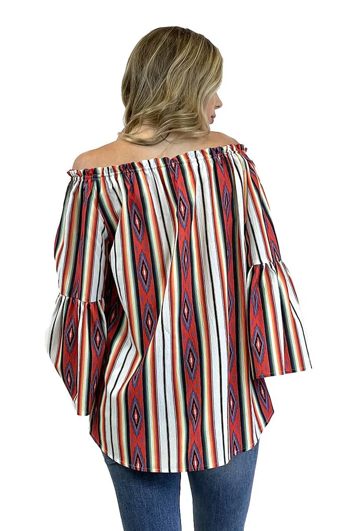 Aztec Serape Top