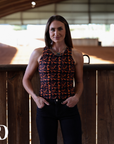 RIBBED ALL-IN-ONE TANK | TORTOISE