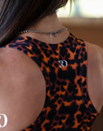 RIBBED ALL-IN-ONE TANK | TORTOISE