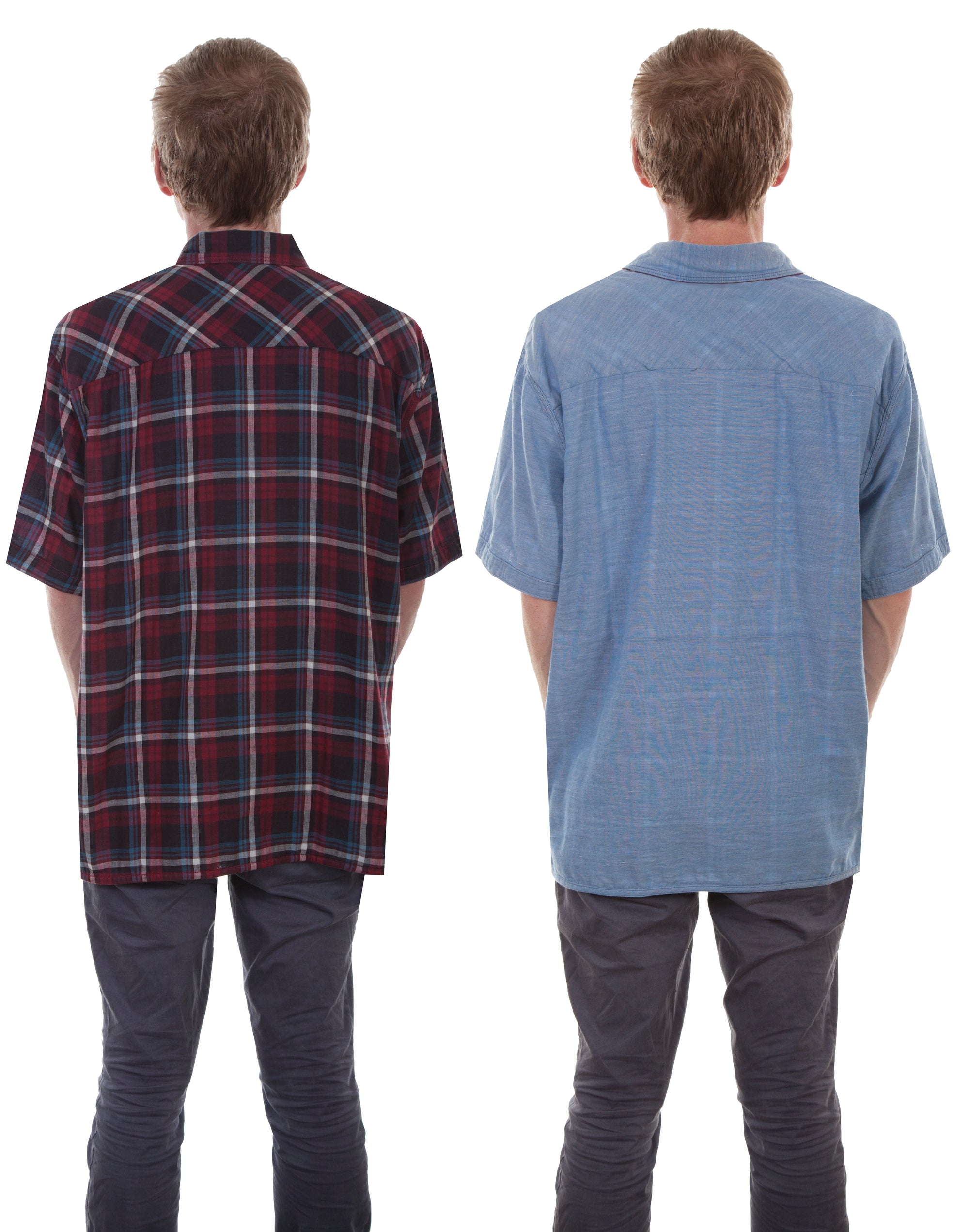 Reversible S/s Snap Front Shirt - TR-094