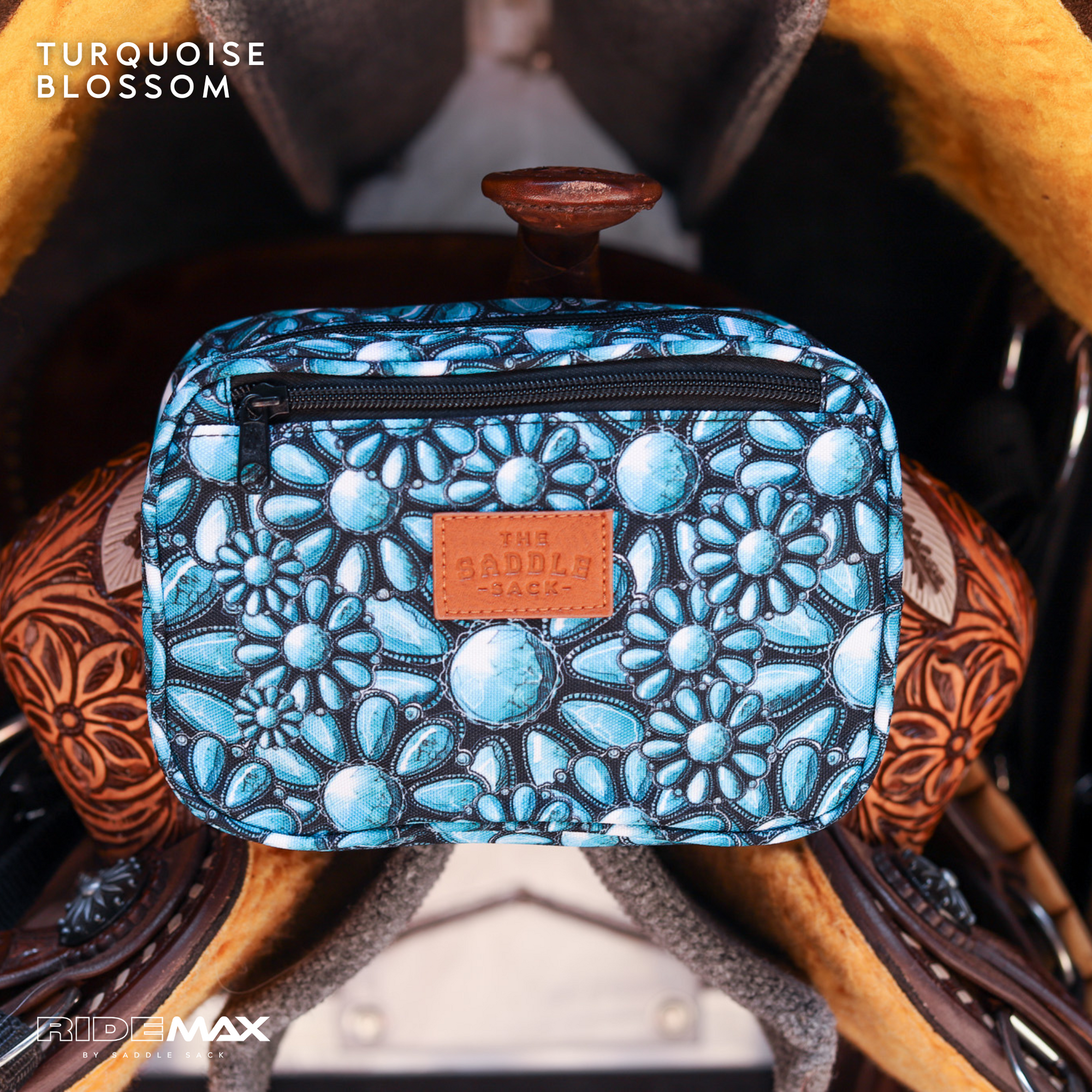 Clip-On Pommel Saddle Bag For Hands-Free Riding Essentials And Quick-Access Accessories