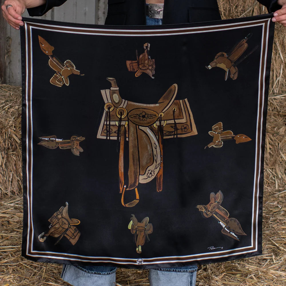 Take A Seat Shorty Scarf - Black