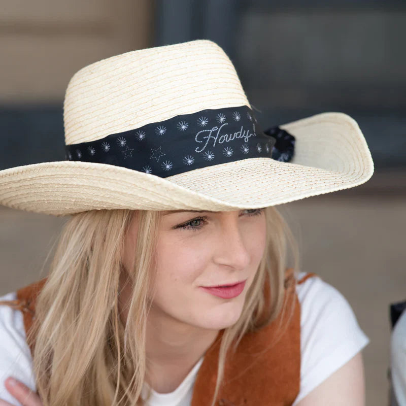 Twilly Howdy Scarf - Black