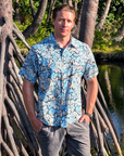 Lightweight Breathable Western Style Shirt For Warm Weather Travel And Casual Outings