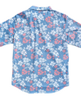 Tahitian Pareu Red White And Blue