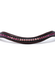 The Bordeaux Black Patent Leather Snaffle Bridle