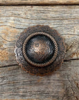 Copper Round Western Concho W101