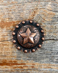 Copper Star Western Concho W175