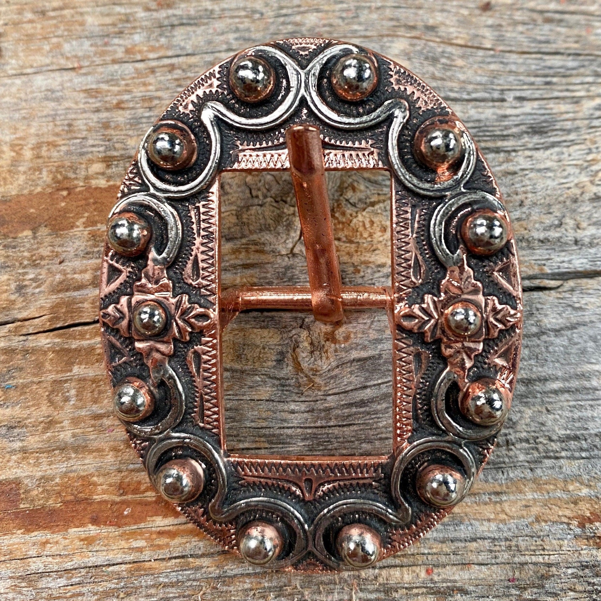 Copper Dots Buckle W184B